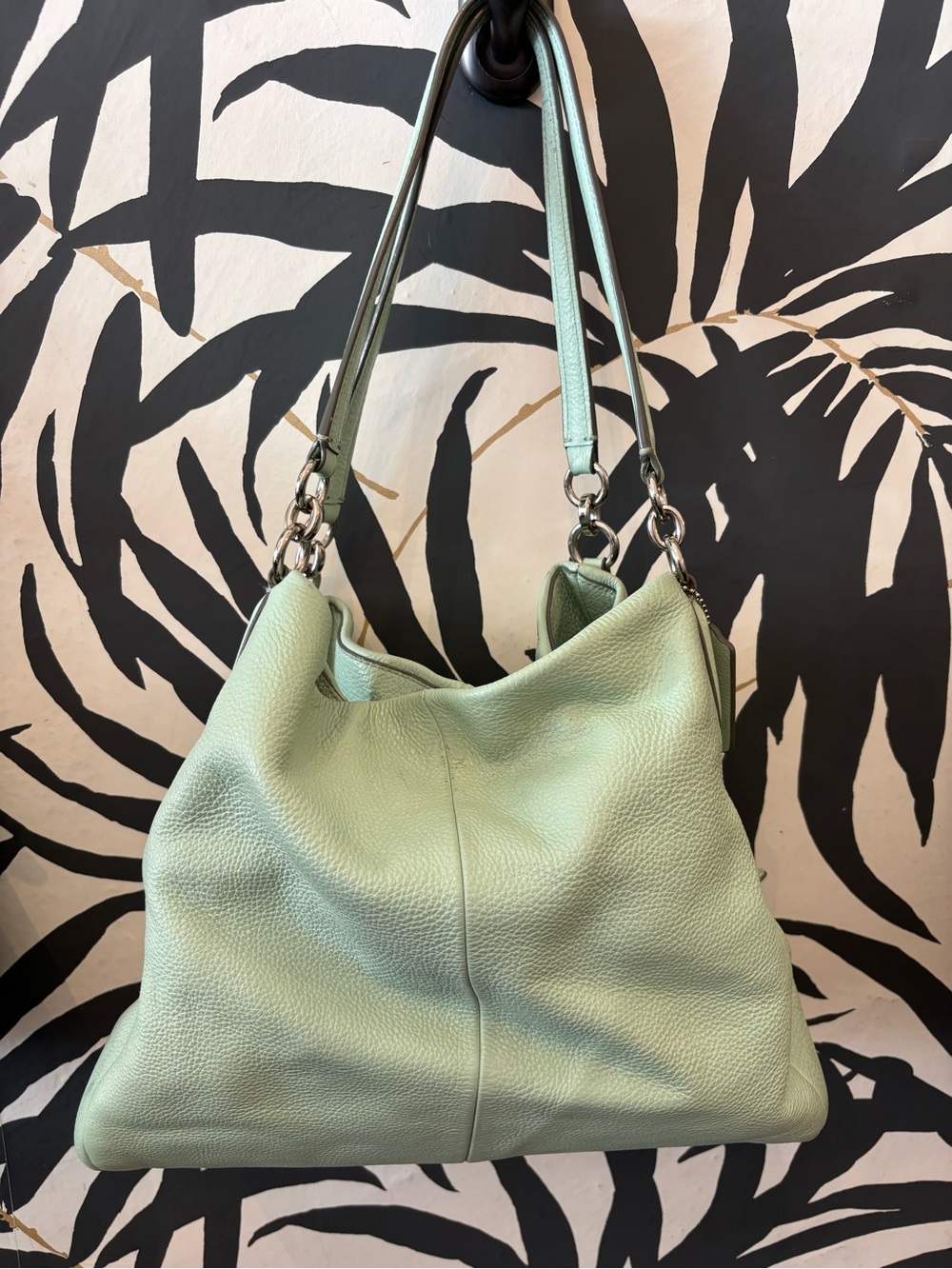 Coach Madison Phoebe in mint green
